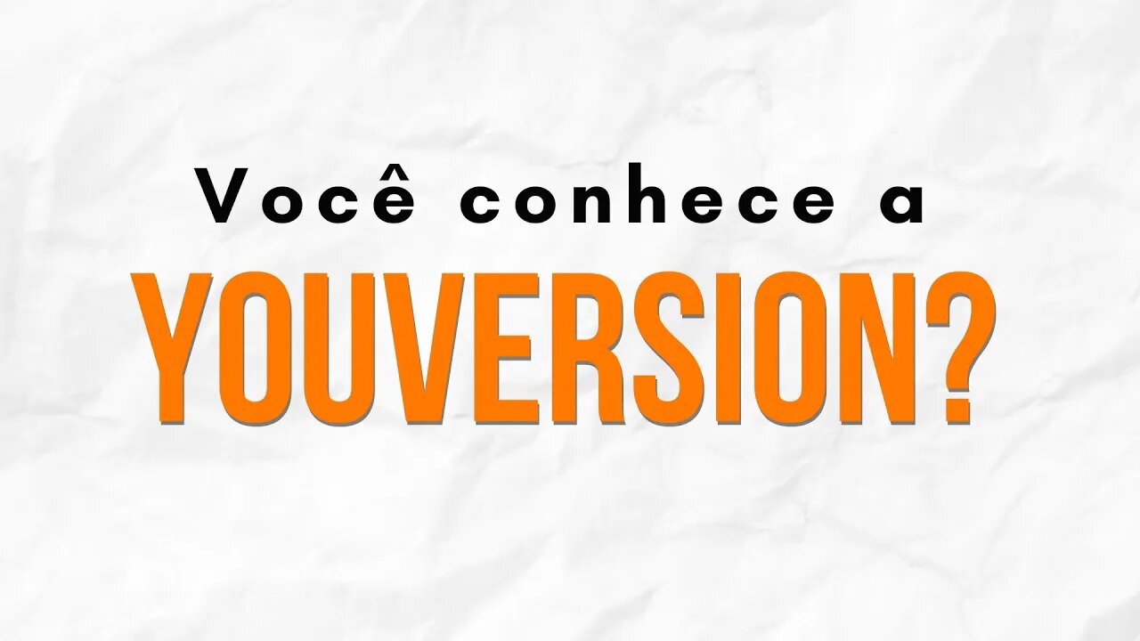 Você já conhece a YouVersion? #dicas