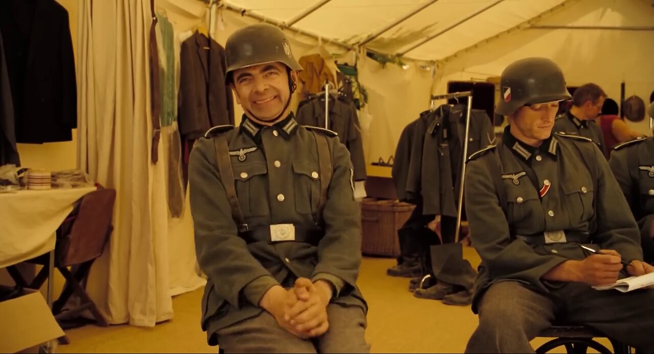 Bean's War Movie Scene Mr Bean's Holiday
