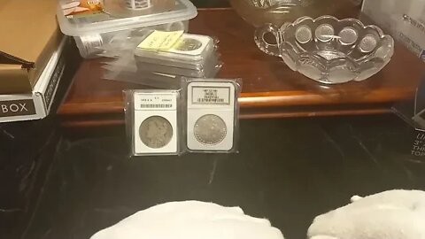 Coin glass and other investments added to my "Mid Range" stack.