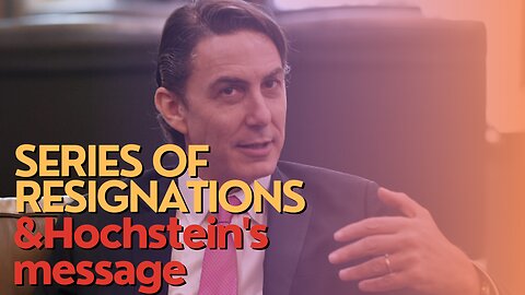 Israel Watch: Series Of Resignations And Hochstein's Message