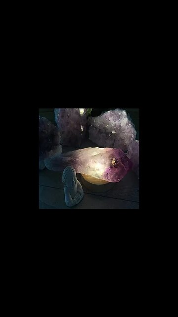 CRYSTAL MOOD LIGHT AMETHYST (CRYSTAL WAND)