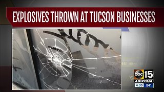 Police investigating explosives-related incidents in Tucson