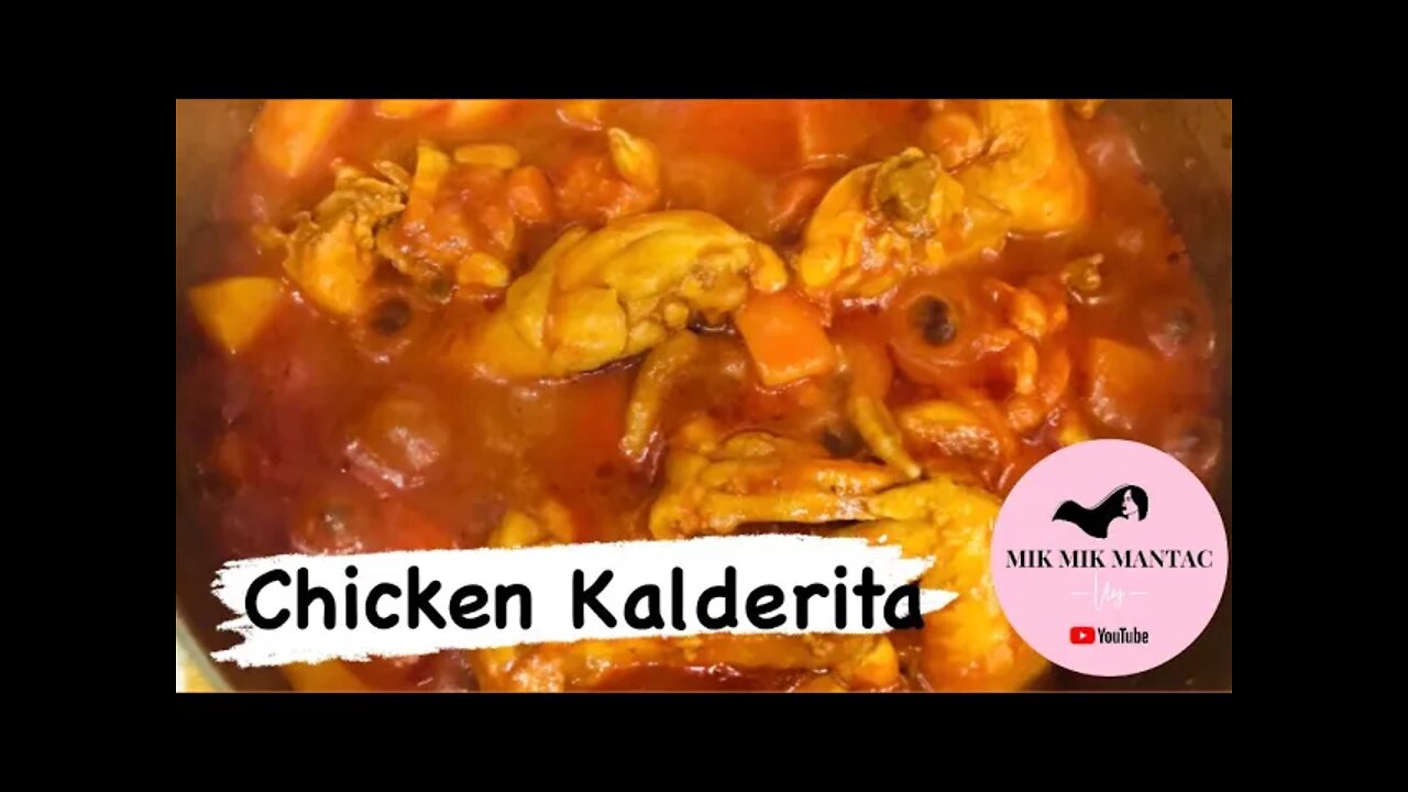 CHICKEN KALDERITA INCOMPLETE INGREDIENTS