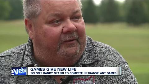 Solon man competing in Transplant Games