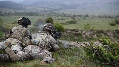 173rd Conducts Platoon Exercise in Croatia - Exercise Eagle Rapid 22