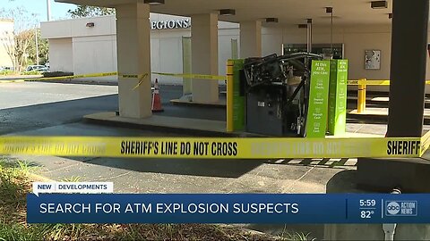 New surveillance pictures reveal two men are now suspected of blowing up ATM machines