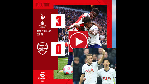 Tottenham 3--0 Arsenal