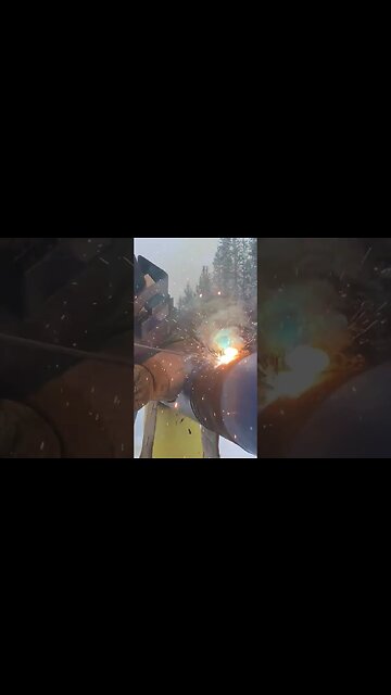 Downhand Pipe Weld - #SHORTS