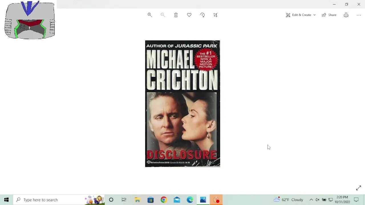 Disclosure by Michael Crichton part 2