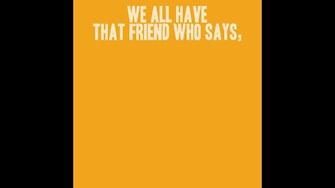 Friend who is always late [GMG Originals]