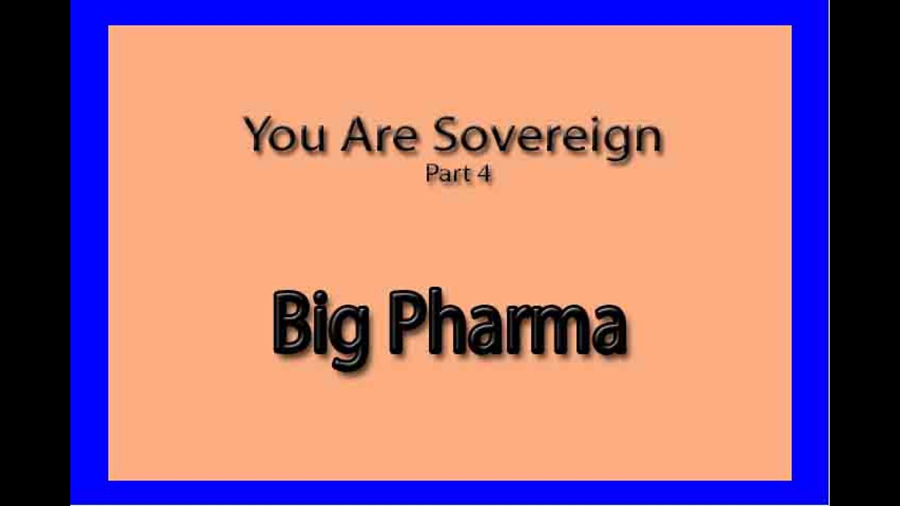 You are Sovereign Part 4