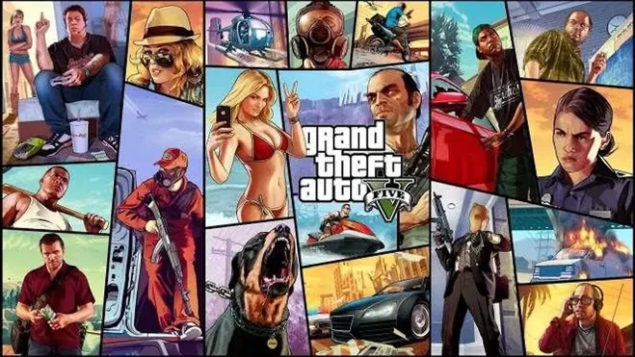 Grand Theft Auto V - Gameplay Walkthrough from the Beginning #2