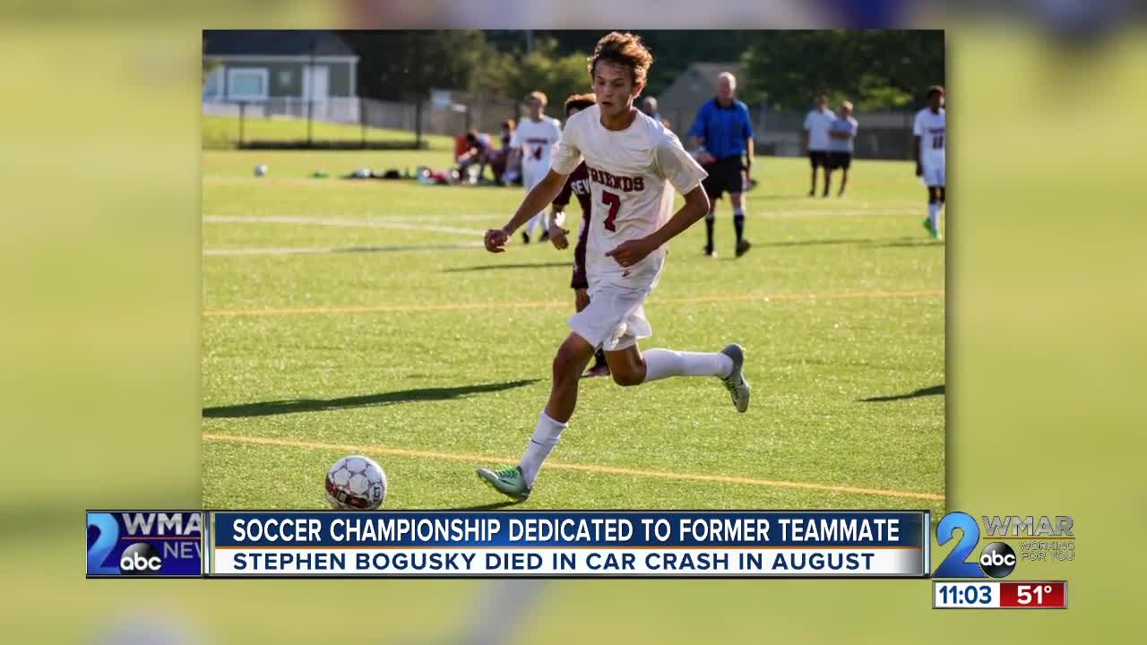 All for Steve: soccer team honors former player