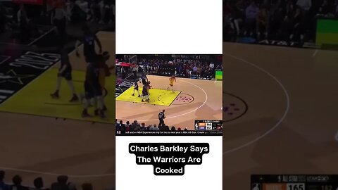 Charles Barkley Says The Warriors Are Cooked 👀