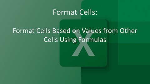 Conditional Formatting - Other Cells