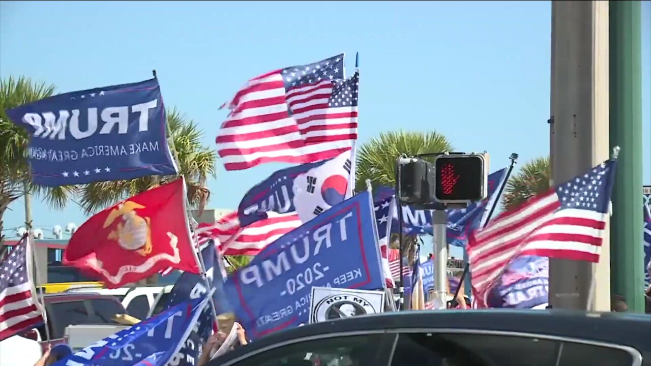 Trump Supporters On President's Day!