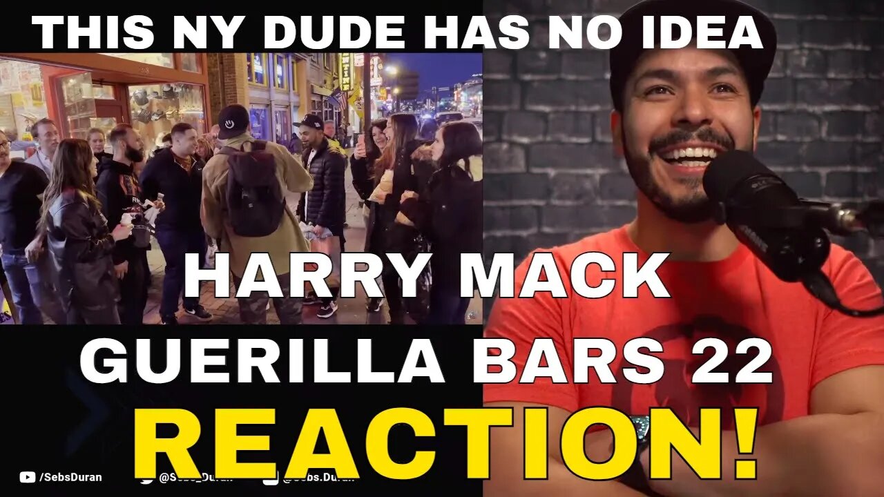 Harry Mack Guerilla Bars 22 in Nashville | Sebs' Reaction