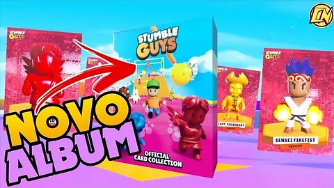 OLHA SÓ ESSE ALBUM DO STUMBLE GUYS, JA QUERO UM!!!