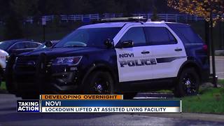 Lockdown lifted at assisted living facility in Novi