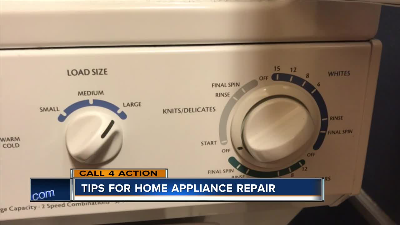 Here are some tips for home appliance repair