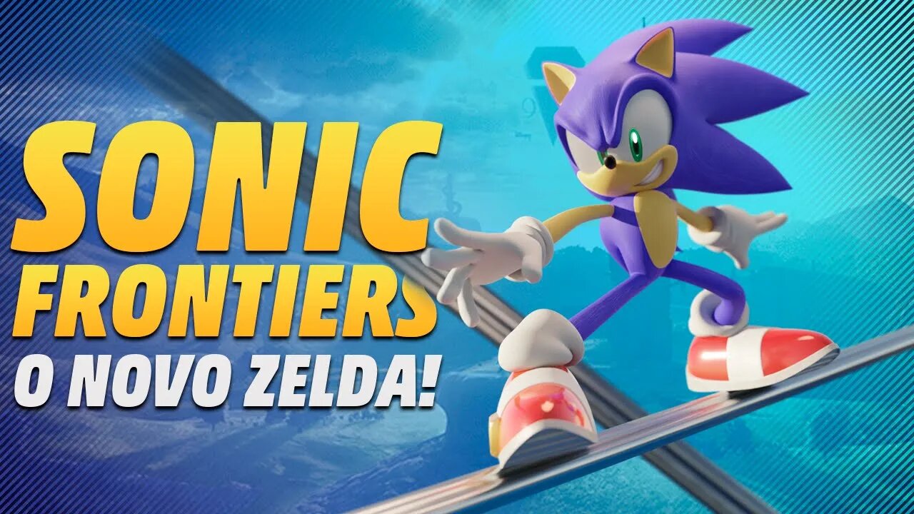 SONIC FRONTIERS NO PC! O MELHOR JOGO DO SONIC CHEGOU!!