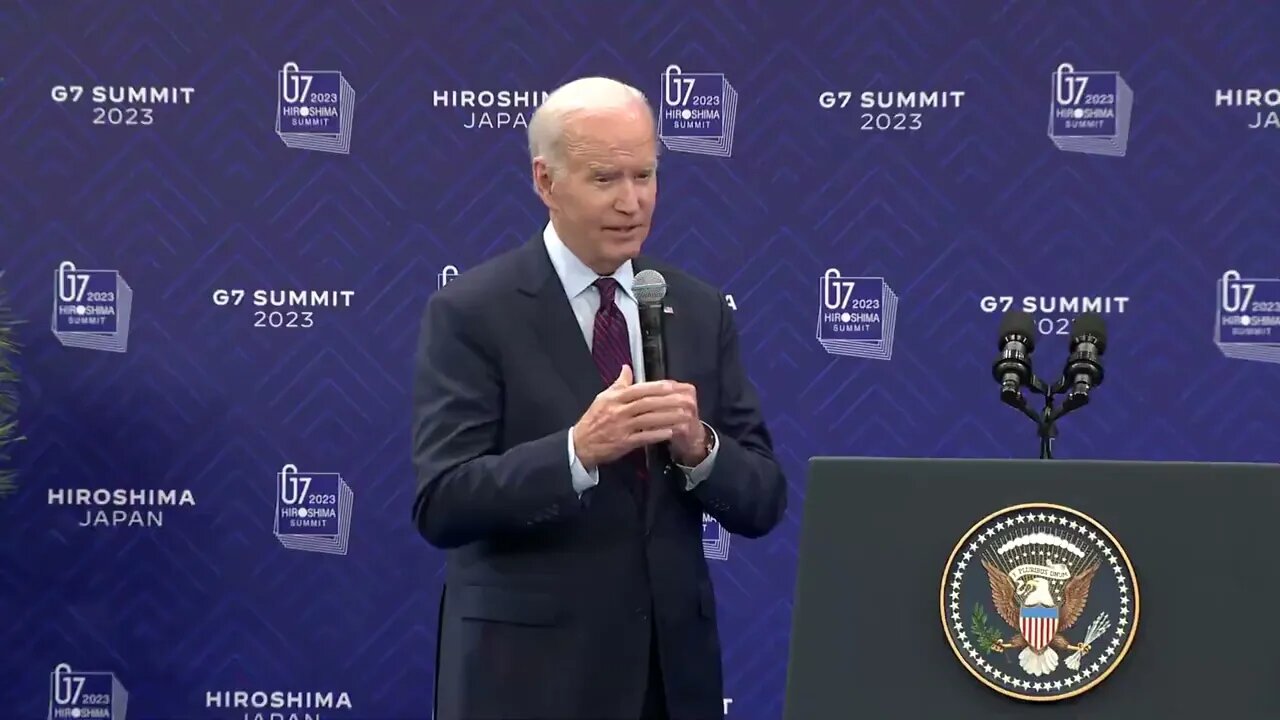 At G7 Summit In Japan, Joe Biden Makes No Sense Talking About Sending F-16s To Ukraine