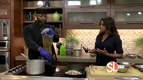 Chef Orlando Parker of Match Restaurant prepares summer favorites