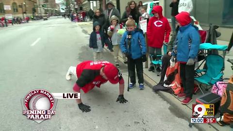 99th Findlay Market Opening Day Parade: Stay warm with pushups