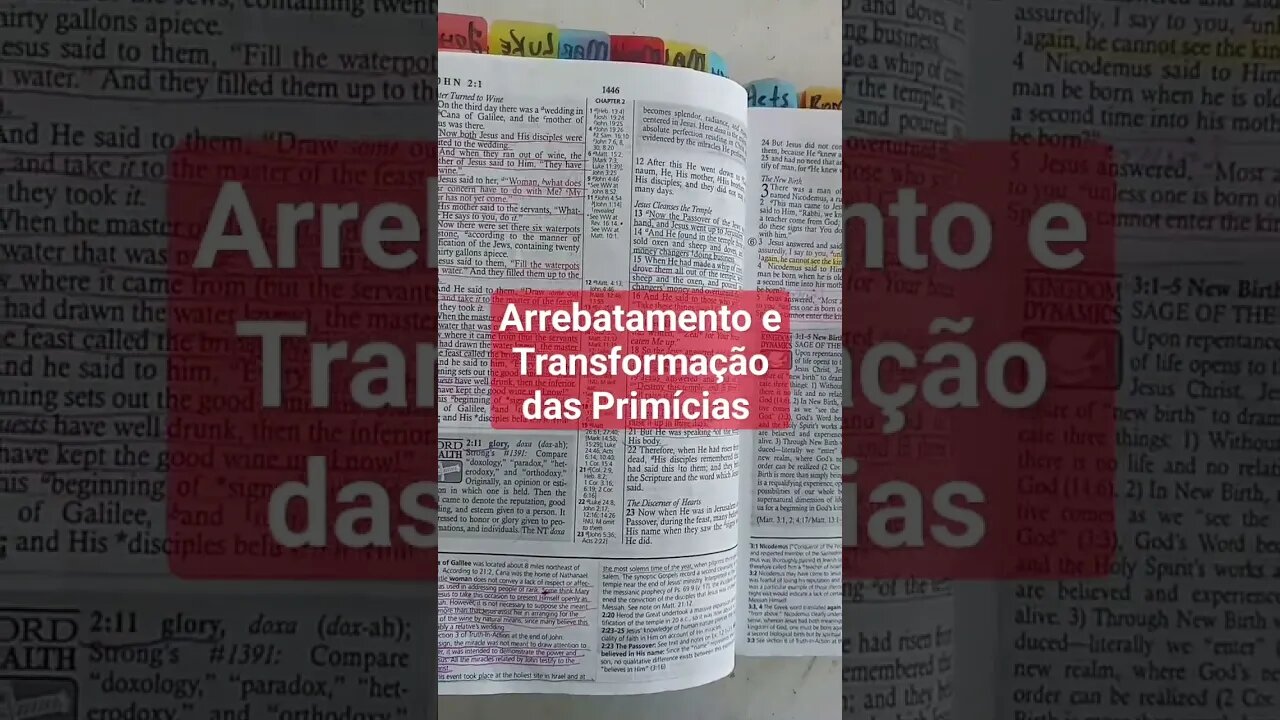 🔺️Arrebatamento e Transformação das Primícias 144,000