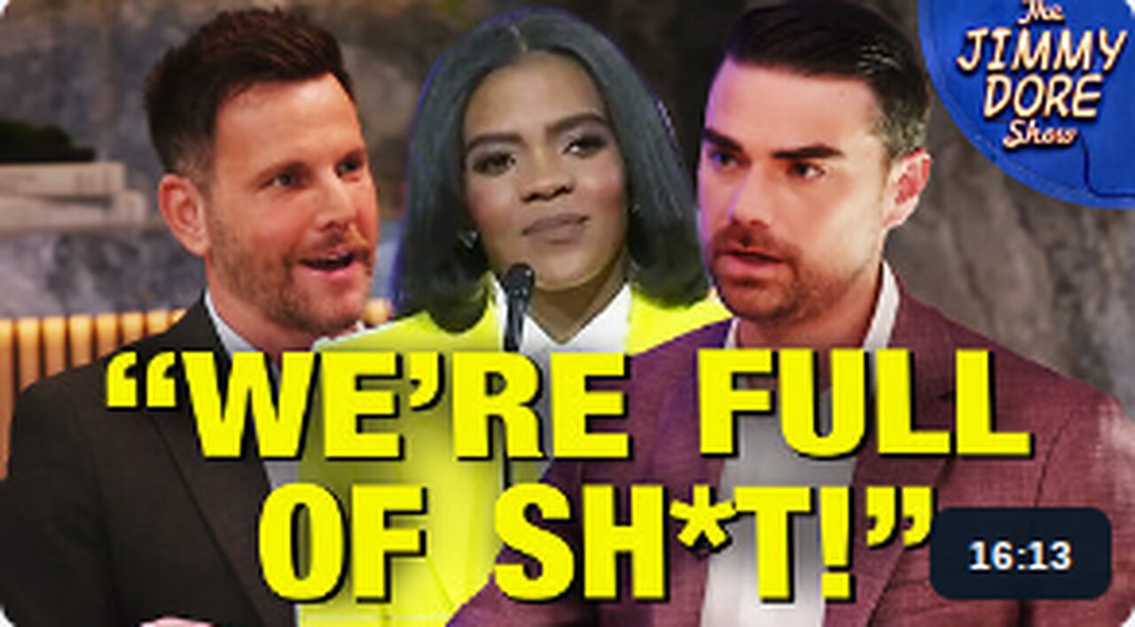 Ben Shapiro & Dave Rubin DESPERATELY Defend Canceling Candace Owens