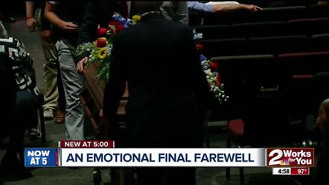 An emotional final farewell