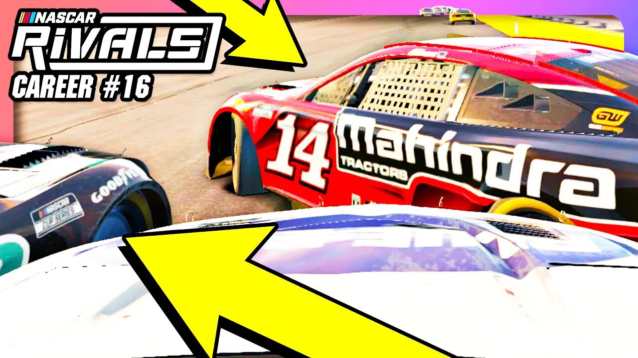 GAME UPDATE: SUPER AGGRESSIVE Ai // NASCAR Rivals Career Ep. 16