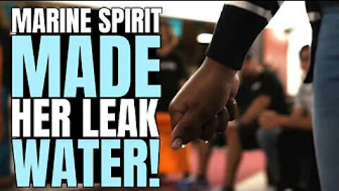 MUST SEE! MARINE SPIRIT MADE HER LEAK WATER!