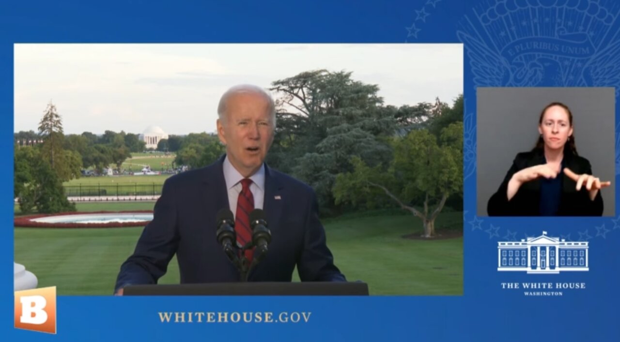 BREAKING: President Biden Delivering Remarks on “Successful Counterterrorism Operation” …