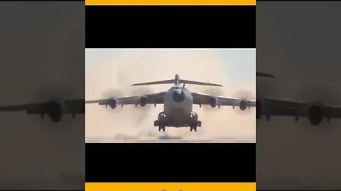 Jumbo Jet #Airbus A400 Lift Off In The Desert #AeroArduino #Aviation #Flying