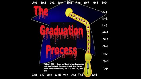 072 The Graduation Process Podcast 72 - Biden and Bankruptcy+Orangeman and Me+Chadwick Bozeman+DHAGP...