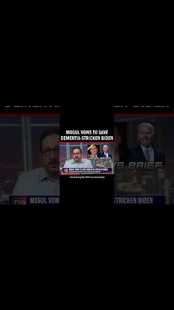 Mogul Vows to Save Dementia-Stricken Biden