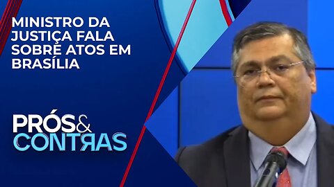 “Vivemos ontem o Capitólio brasileiro”, afirma Flávio Dino em coletiva
