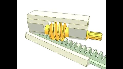 2438 Worm rack drive 1