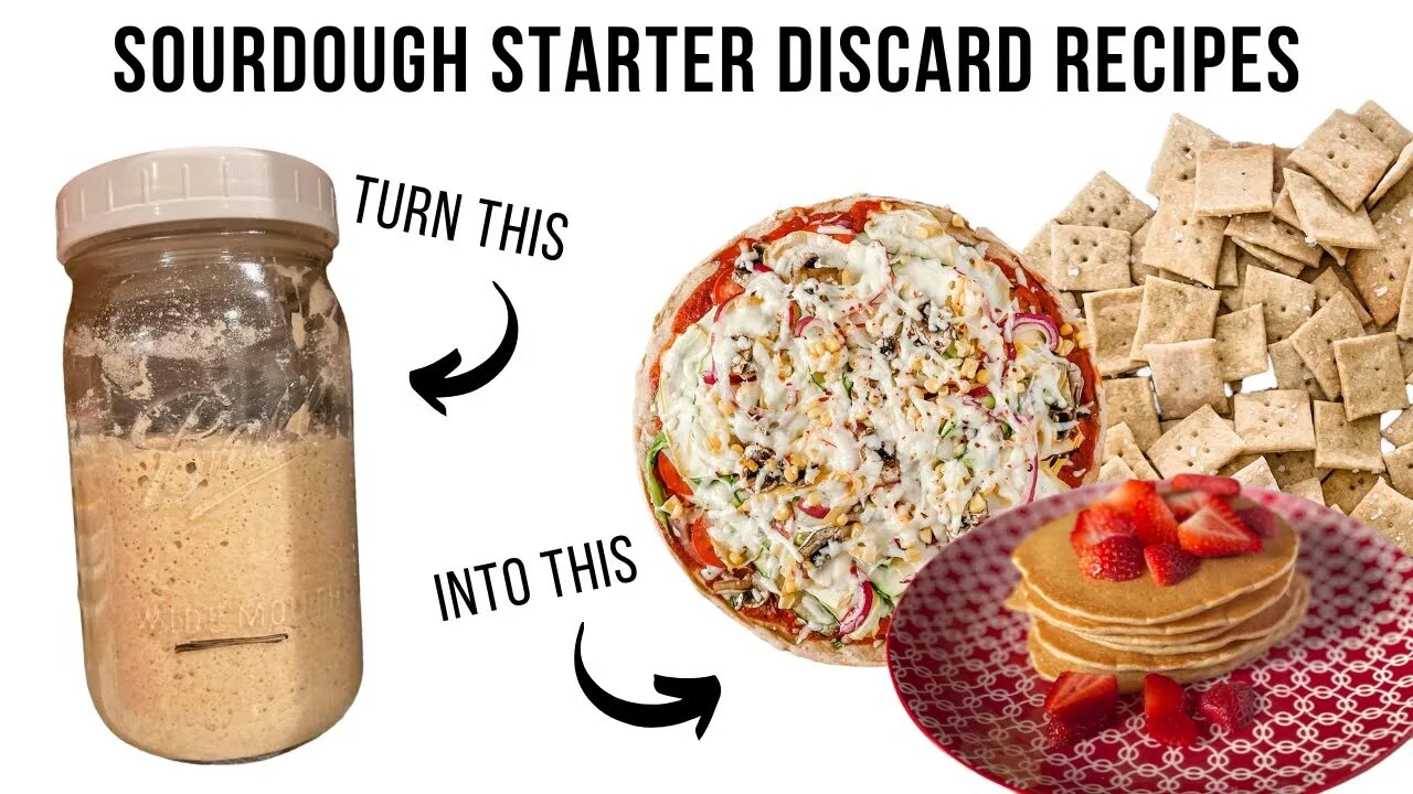 3 Ways to Use Up Sourdough Starter Discard