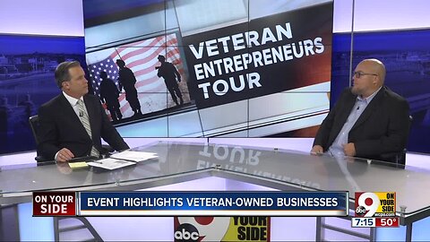 Veteran Entrepreneurs Tour highlights veteran-owned buisnesses