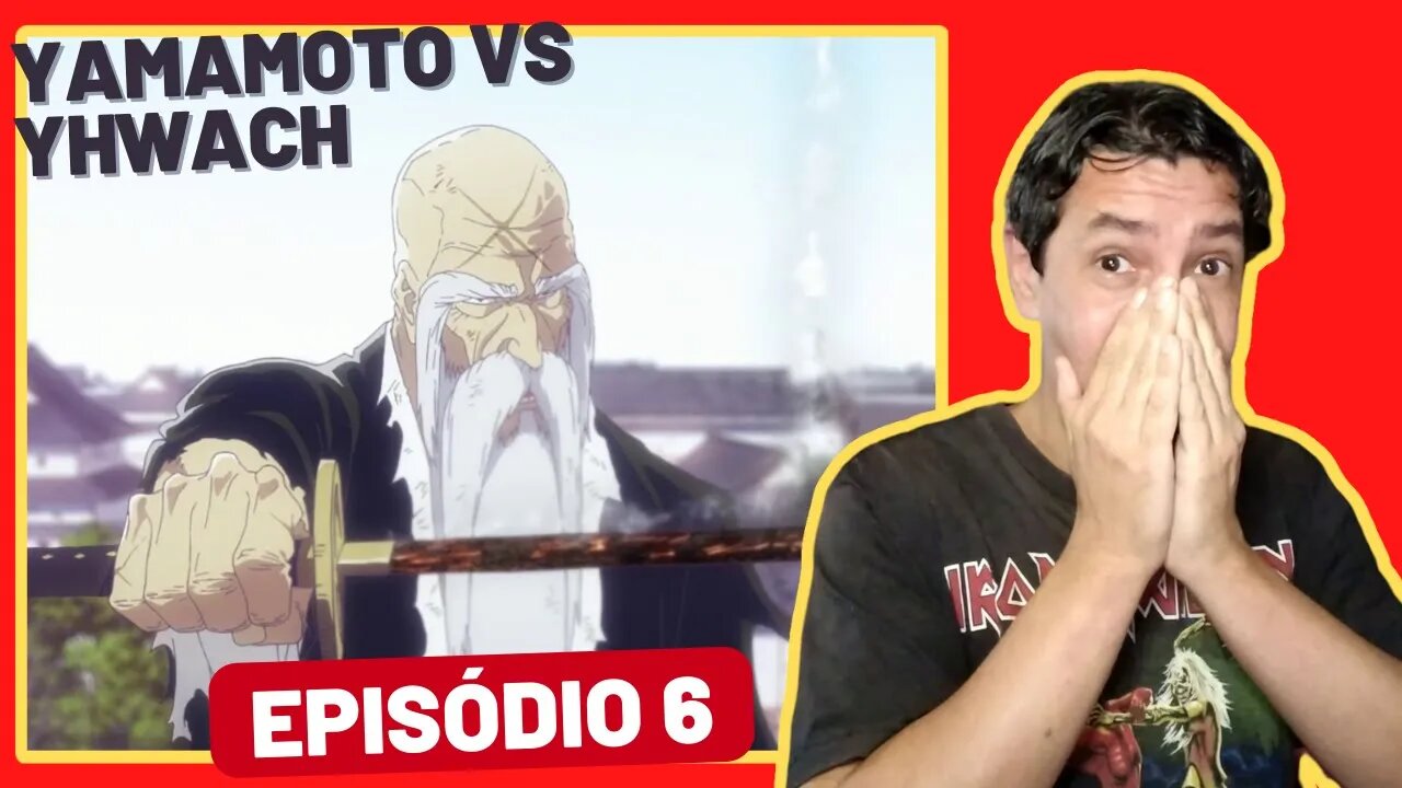 React BLEACH: Thousand-Year Blood War Epi 6 (PT-BR 🇧🇷) | YAMAMOTO VS YHWACH