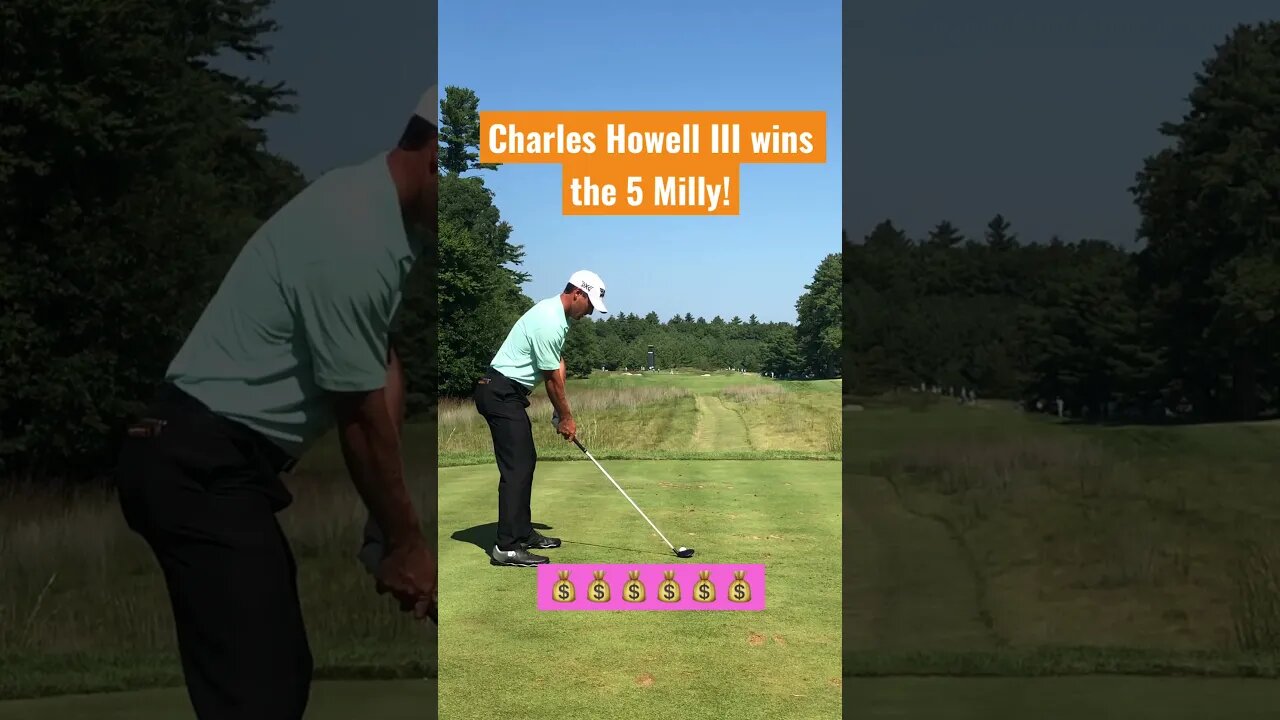 Charles Howell wins the 5 Milly at LIV!! #charleshowelIII #golf #tomgillisgolf #livgolf