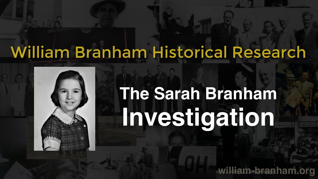 The Sarah Branham Investigation Part 7: The "Message" In Germany