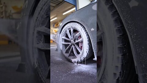 Audi S5 Sportback Wheel Cleaning #shorts #detailing #cars