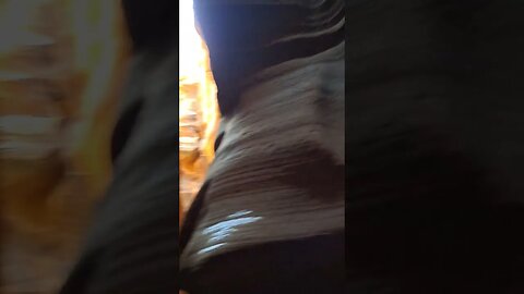 엔텔롭캐년. 인디언 할머니가이드가 인솔