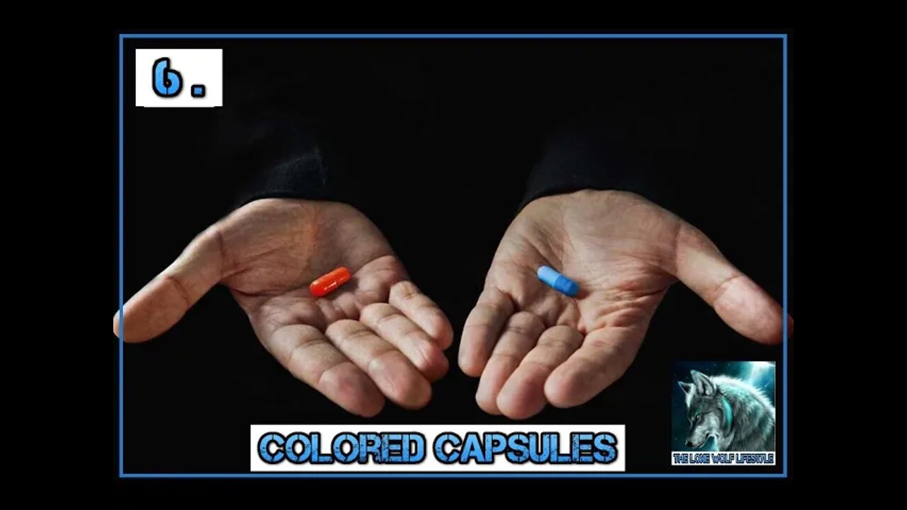 What are the colored capsules? red, blue, and black explained - Episode 6