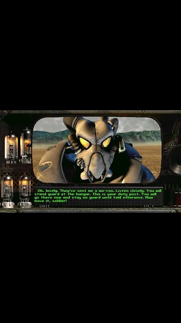 Fallout 2 "Oh, Lovely. They've Sent Me A Mo-ron." #Shorts