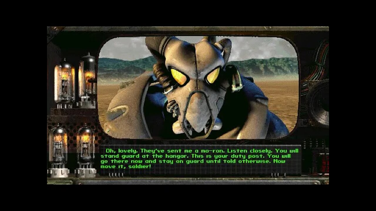 Fallout 2 "Oh, Lovely. They've Sent Me A Mo-ron." #Shorts