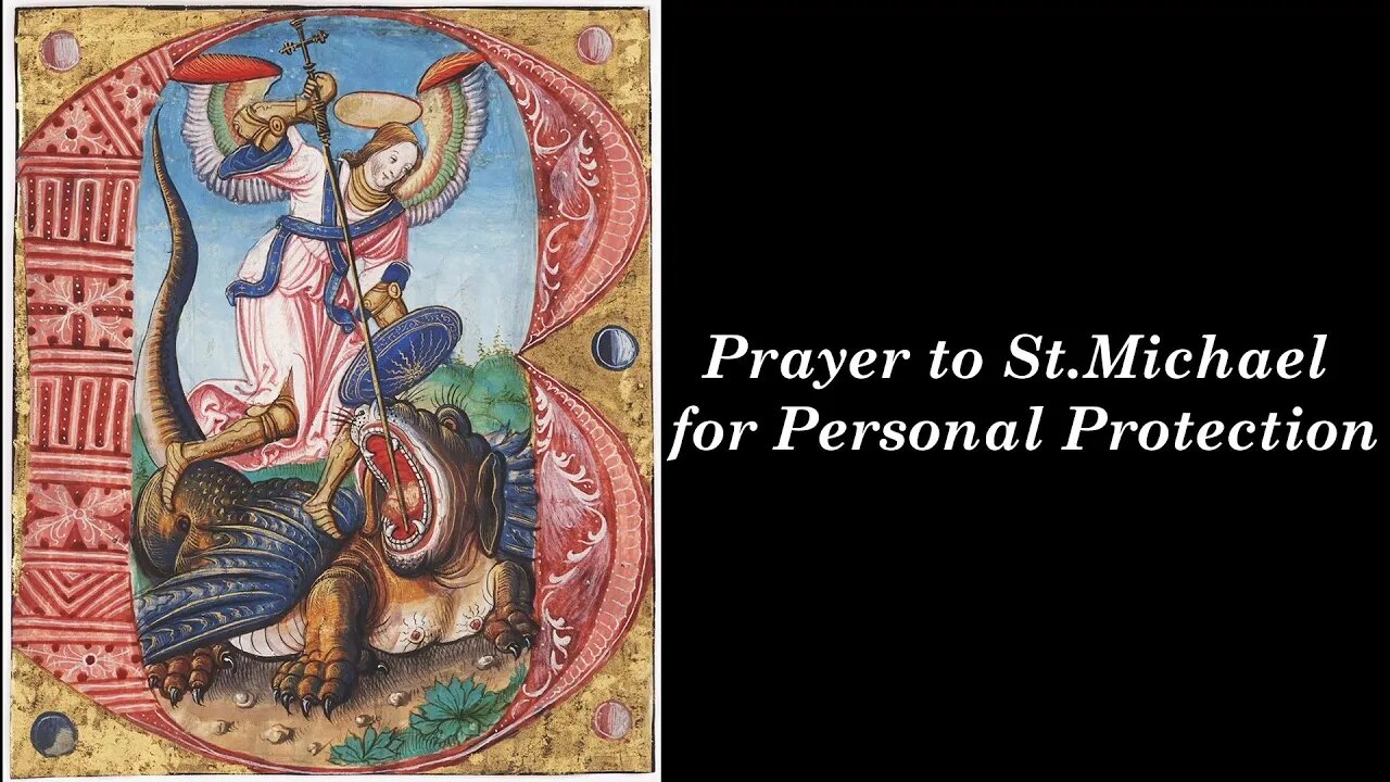 Prayer to St Michael for Personal Protection